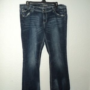 Vanity Blue Jeans With sparkles on the butt